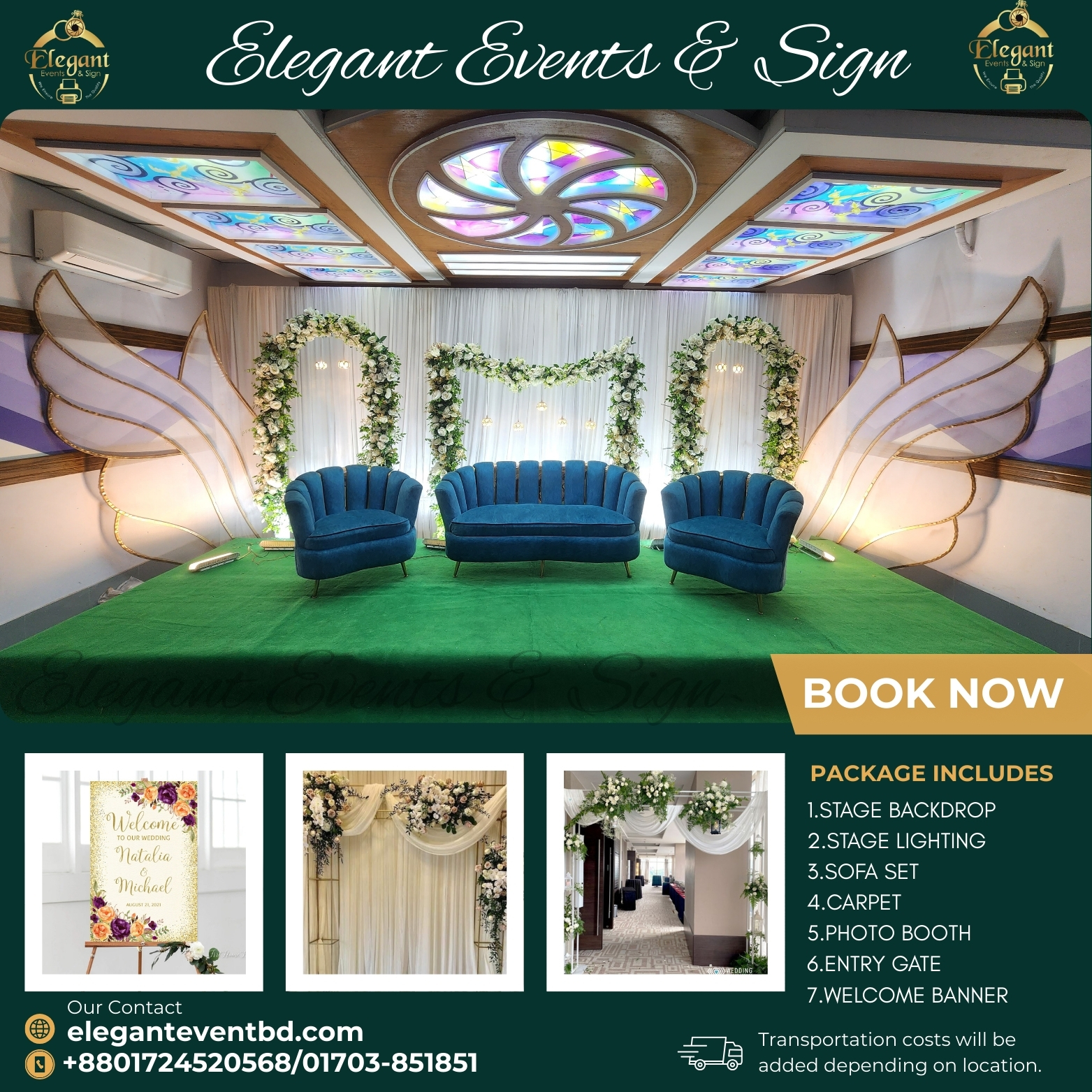 Wedding Stage #S1004
