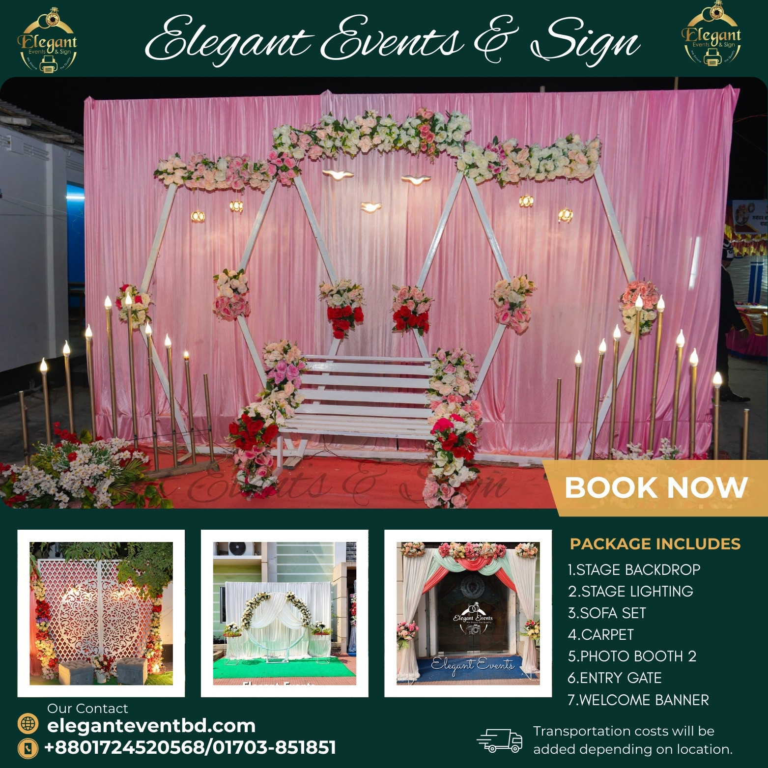 Wedding Stage #G1012