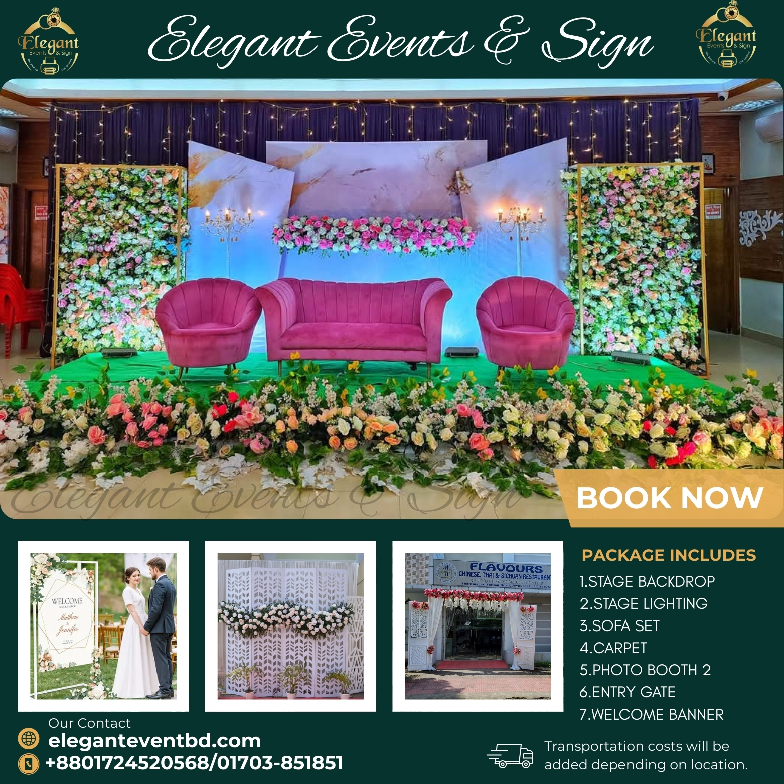 Wedding Stage #G1014