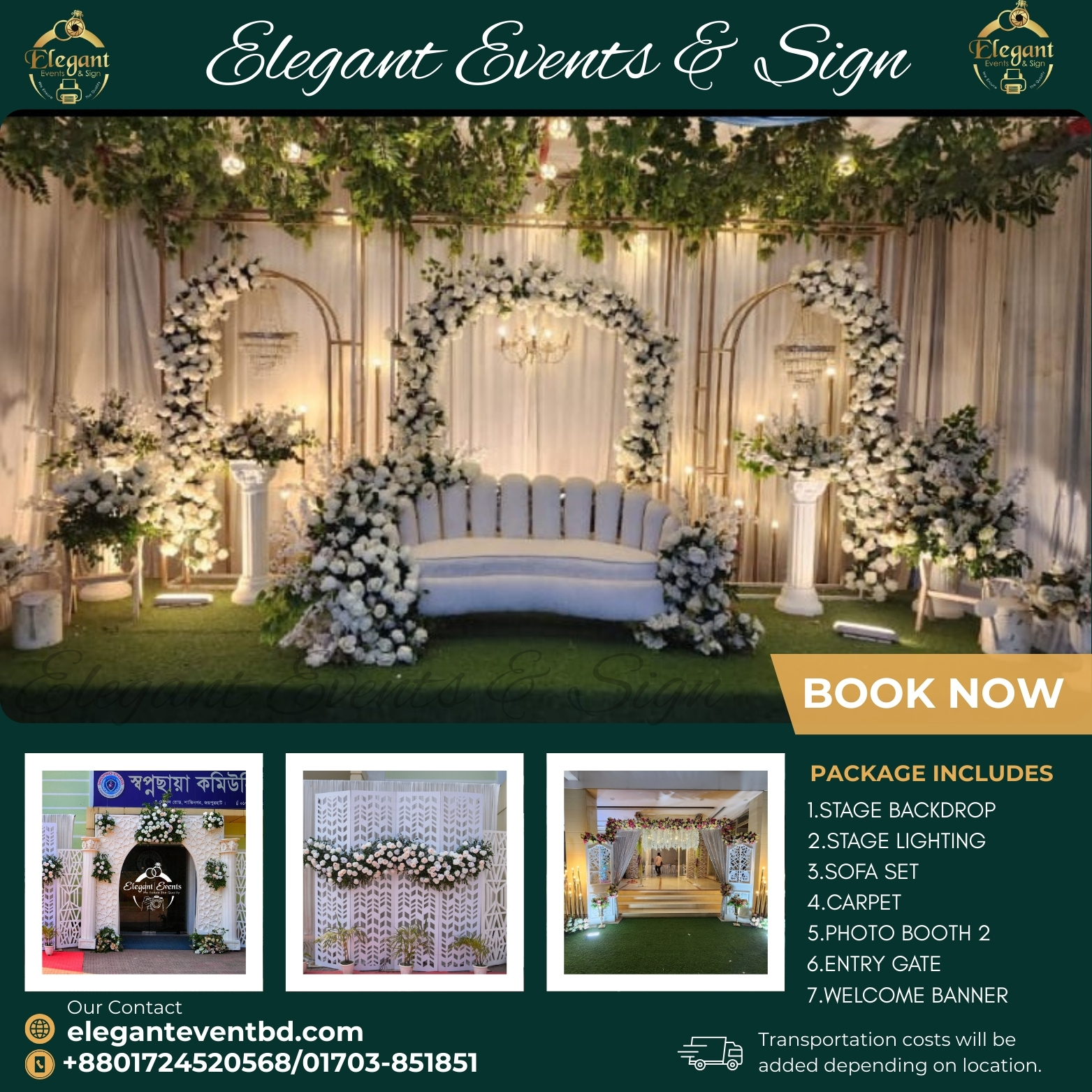 Wedding Stage #G1016