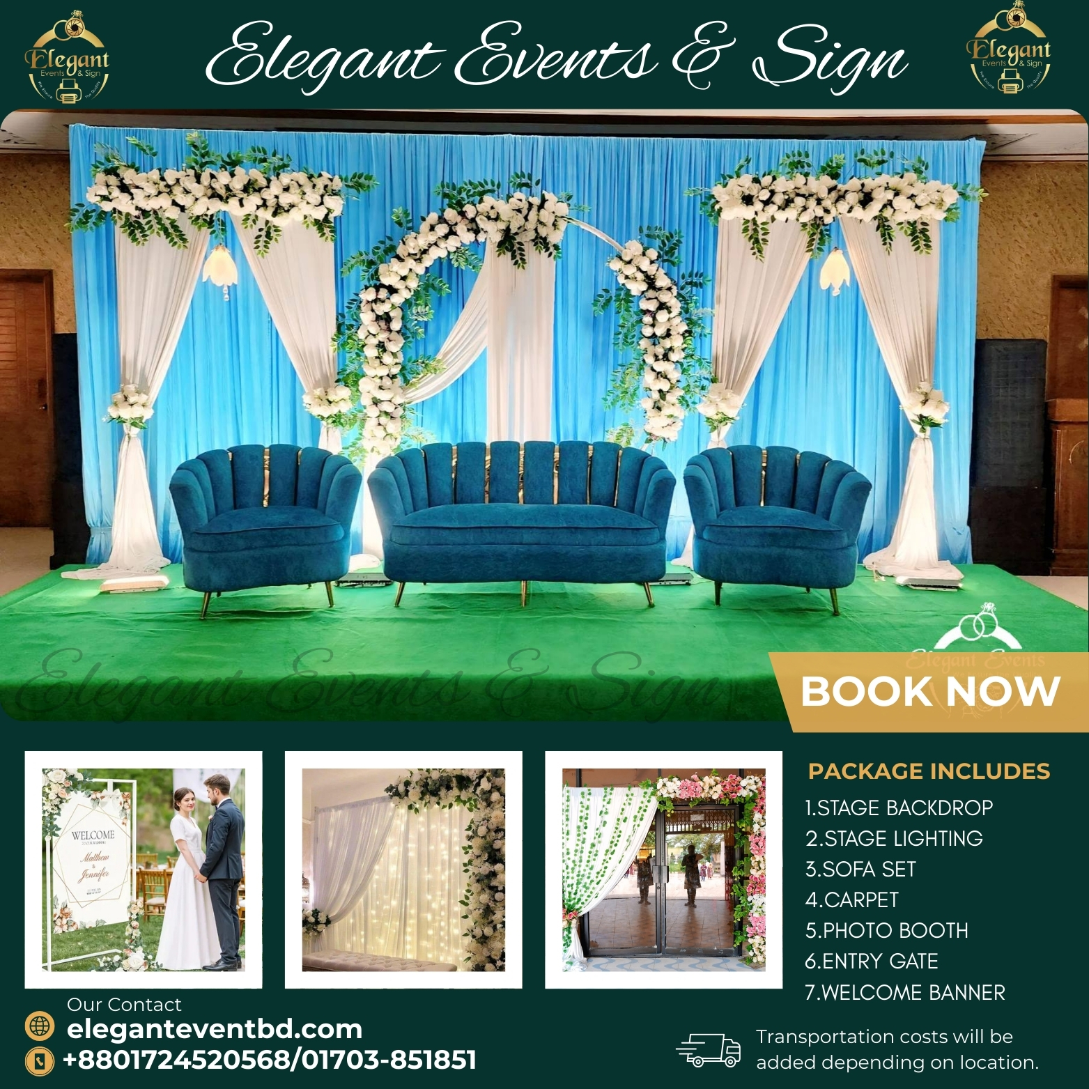 Wedding Stage #S1019