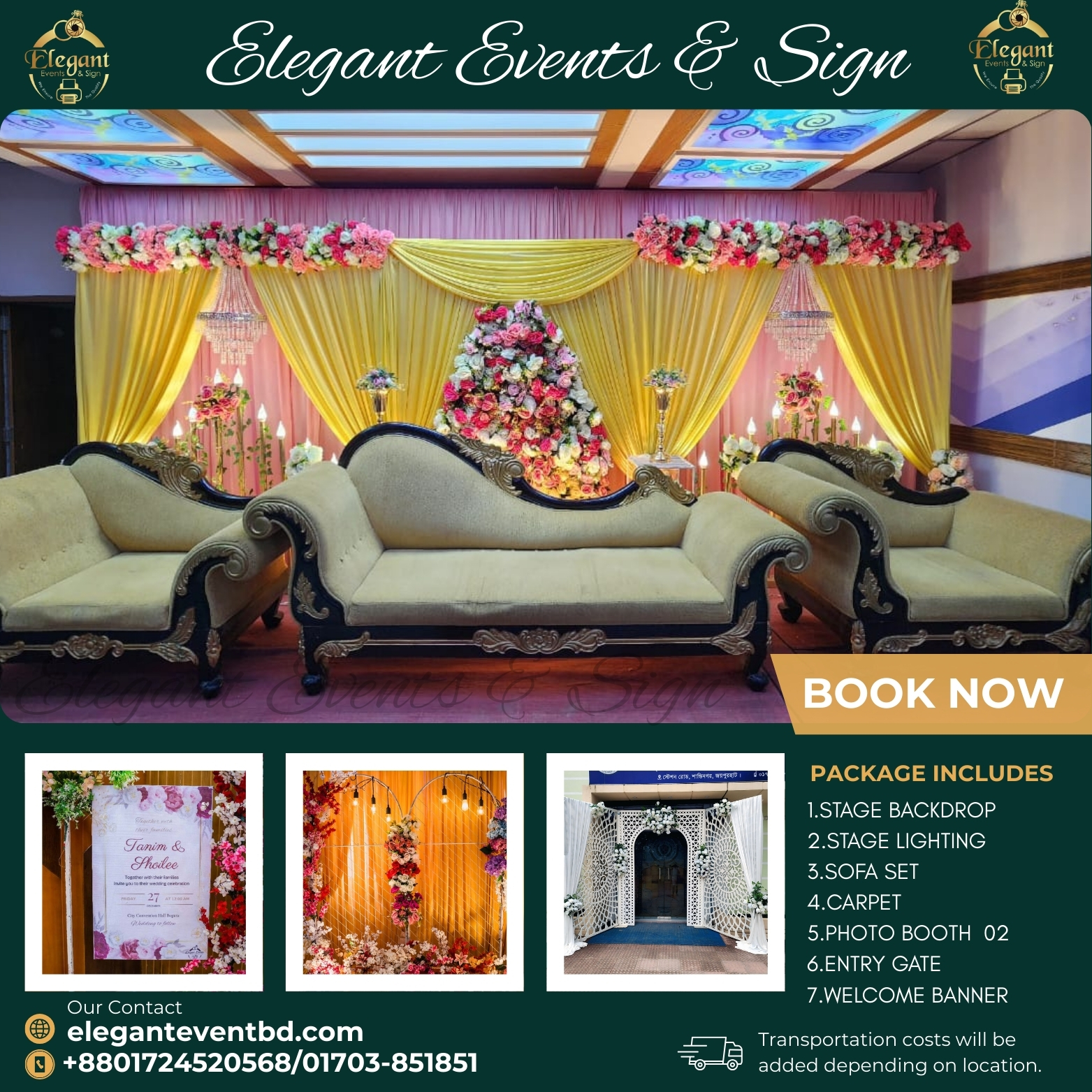 Wedding Stage #S1022
